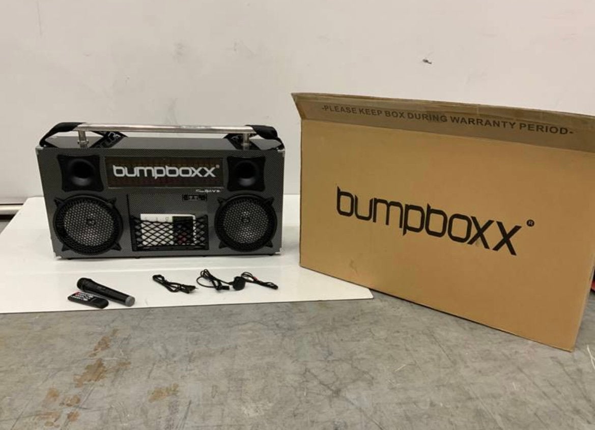 Gloednieuwe Bumpboxx Freestyle V3S Bluetooth boombox 440 wat, Audio, Tv en Foto, Luidsprekers, Overige typen, Nieuw, Inclusief kabels