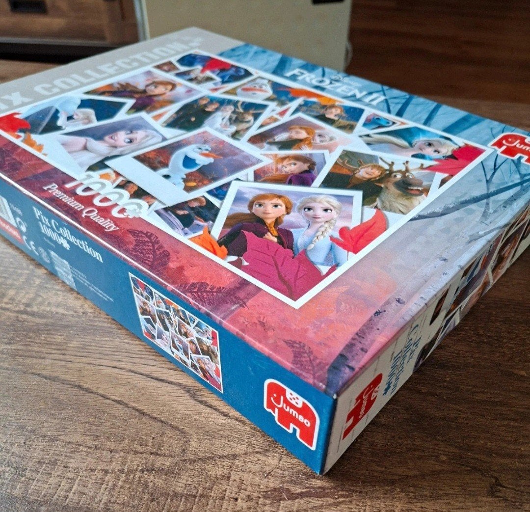 Disney Frozen II 1000 stukjes puzzel Jumbo Pix Collection, Hobby en Vrije tijd, Denksport en Puzzels, Ophalen of Verzenden, 500 t/m 1500 stukjes