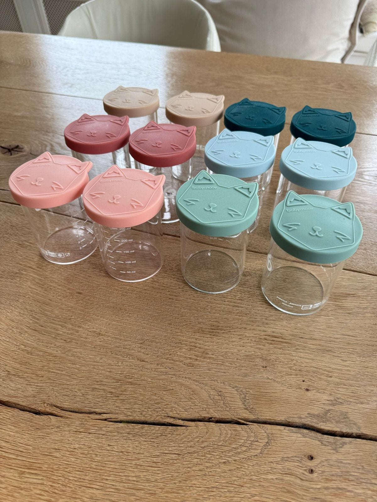 Babymoov bewaarpotjes voor babyvoeding nieuw, Bewaarbakje, Ophalen of Verzenden, Zo goed als nieuw, Babymoov