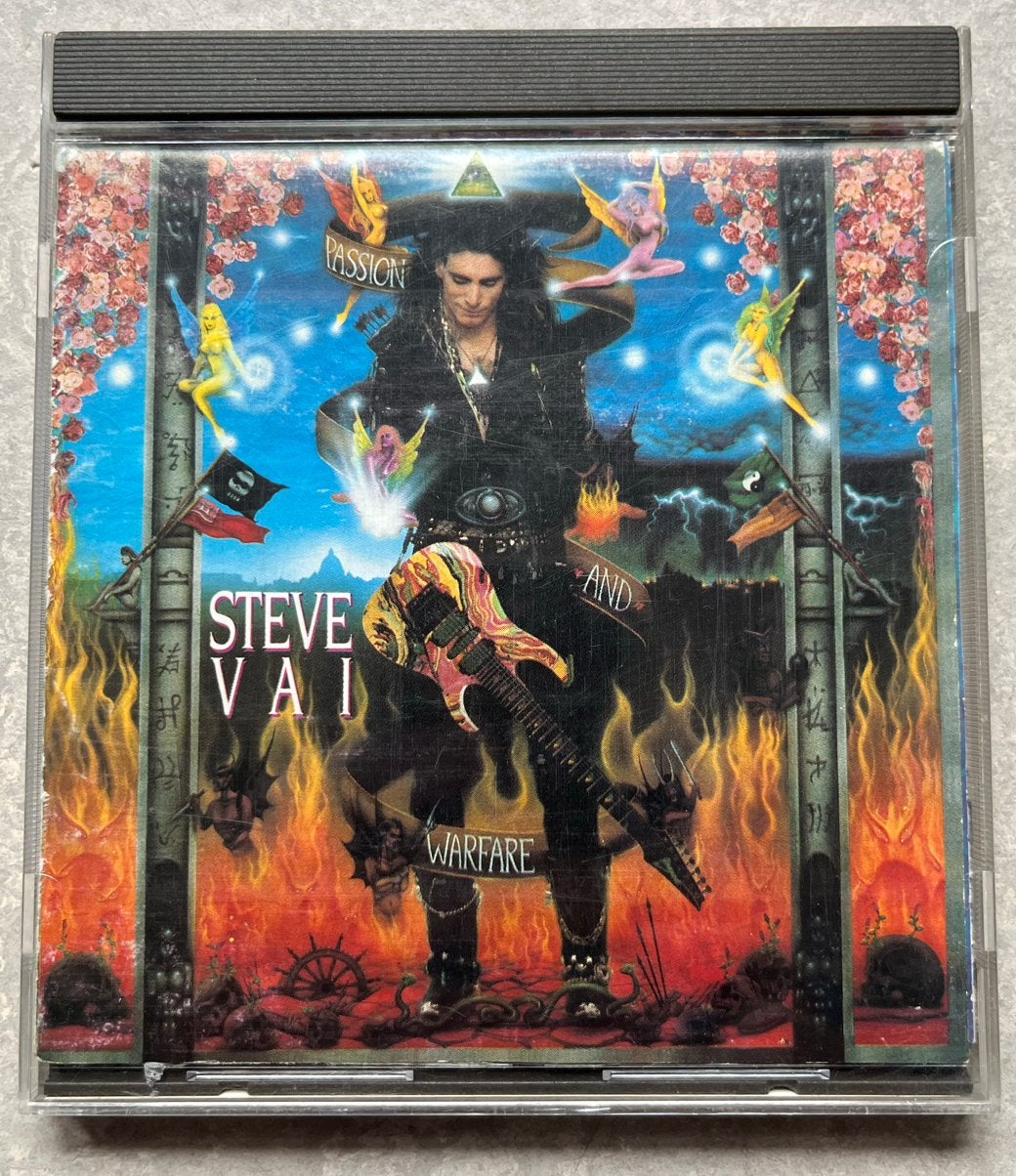 Steve Vai - Passion and Warfare (cd heavy metal), Ophalen of Verzenden, Gebruikt