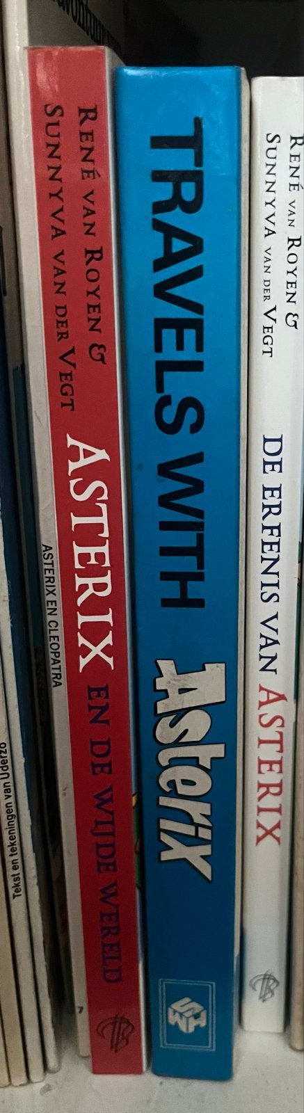 Asterix boeken: De Wijde Wereld, Cleopatra, Erfenis, Boeken, Meerdere stripboeken, Verzenden, Gelezen