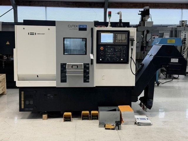 draaibank Hwacheon Cutex 160B- 2016 - Fanuc, Ophalen, Gebruikt, Metaaldraaibank