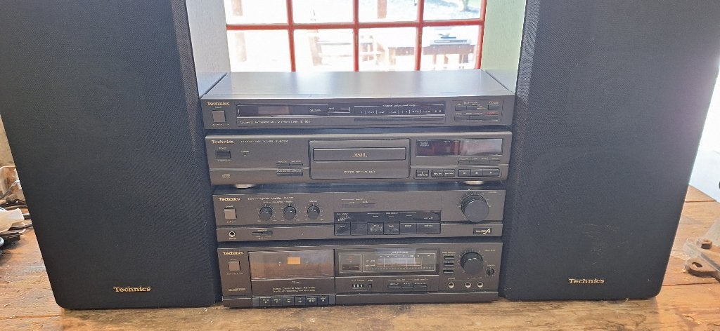 Technics Stereo set, losse compenenten, Gebruikt, Cassettedeck, Losse componenten, Ophalen