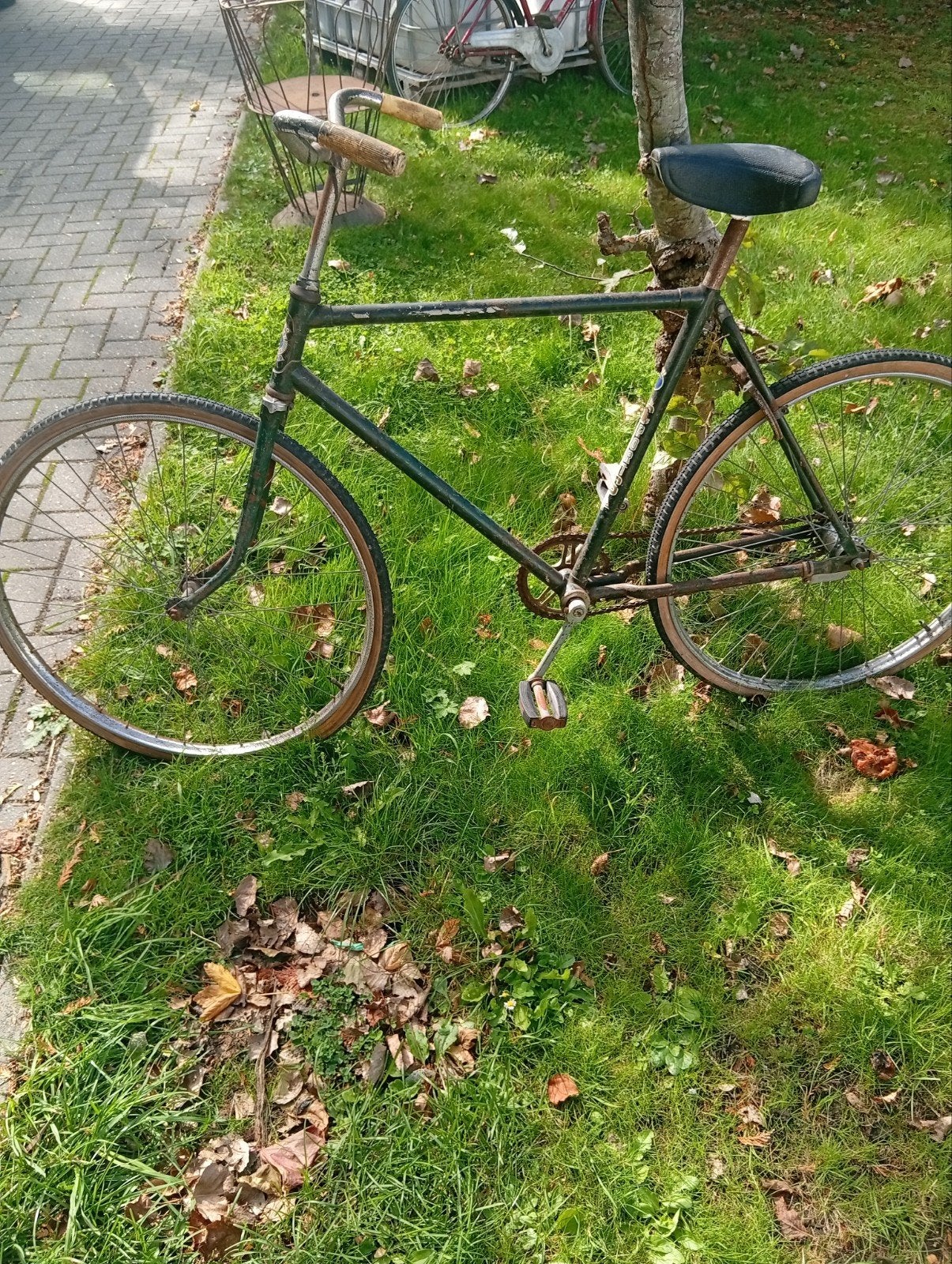 oldtimer herenfiets te koop. puur, Fietsen en Brommers, Ophalen