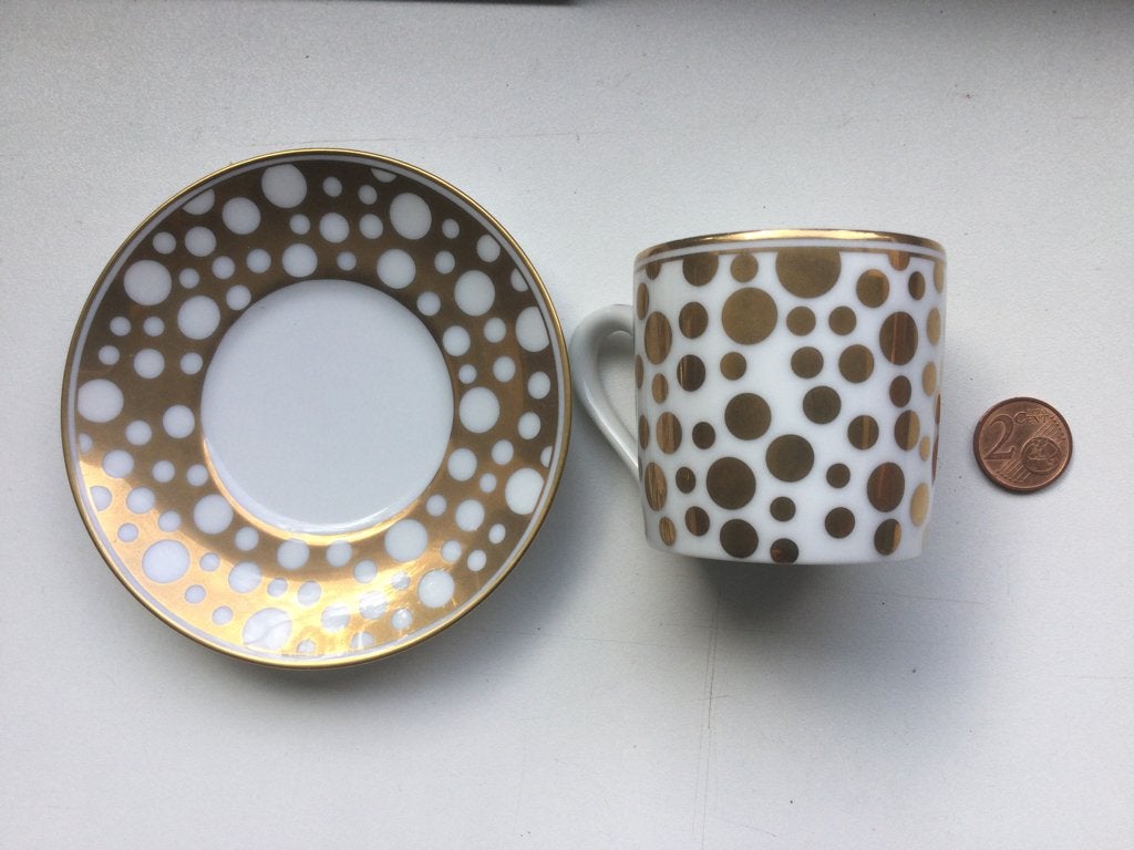 Taitü Porzellan Diva 1992 Mokkatasse mit Untertasse, Overige merken, Zo goed als nieuw, Overige stijlen, Porselein
