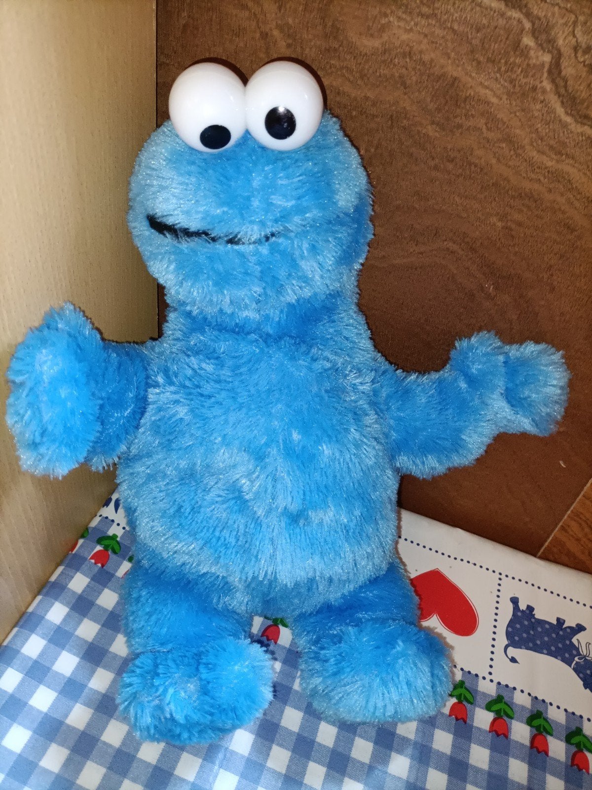 Koekiemonster knuffel 41 cm groot, Ophalen of Verzenden, Zo goed als nieuw, Overige typen