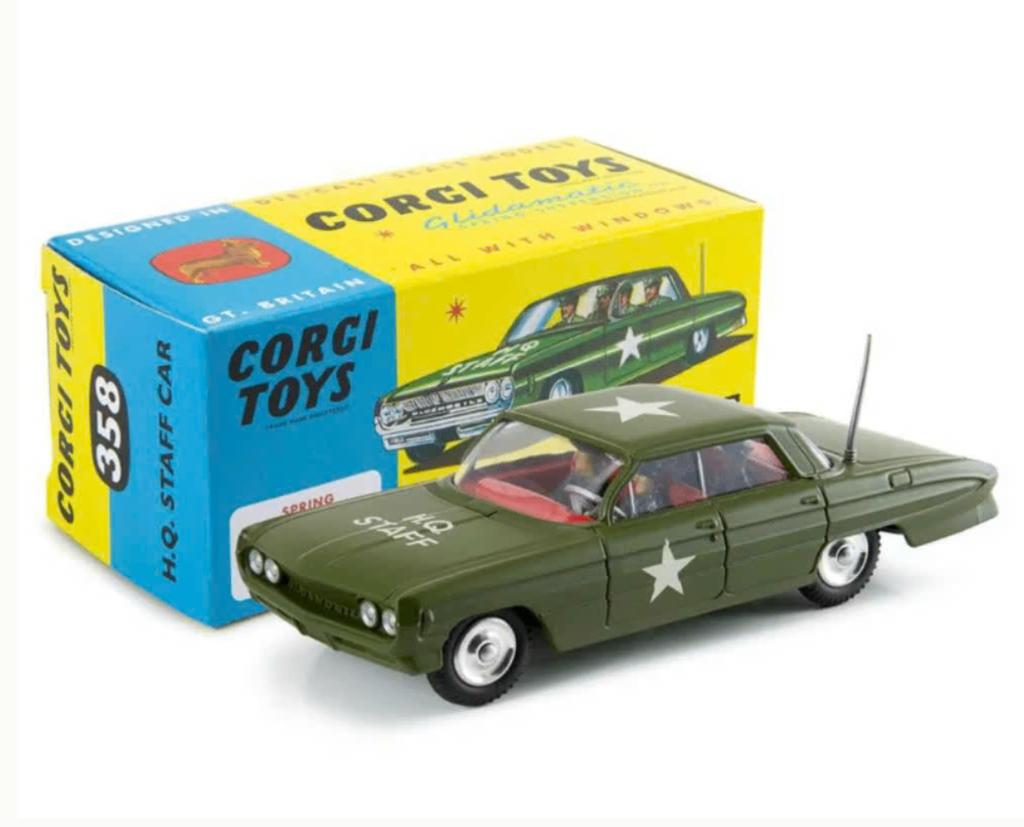 Oldsmobile HQ Staff Car schaal 1/49 CORGI NEW ref. 358, Verzenden, Nieuw, Auto, Corgi