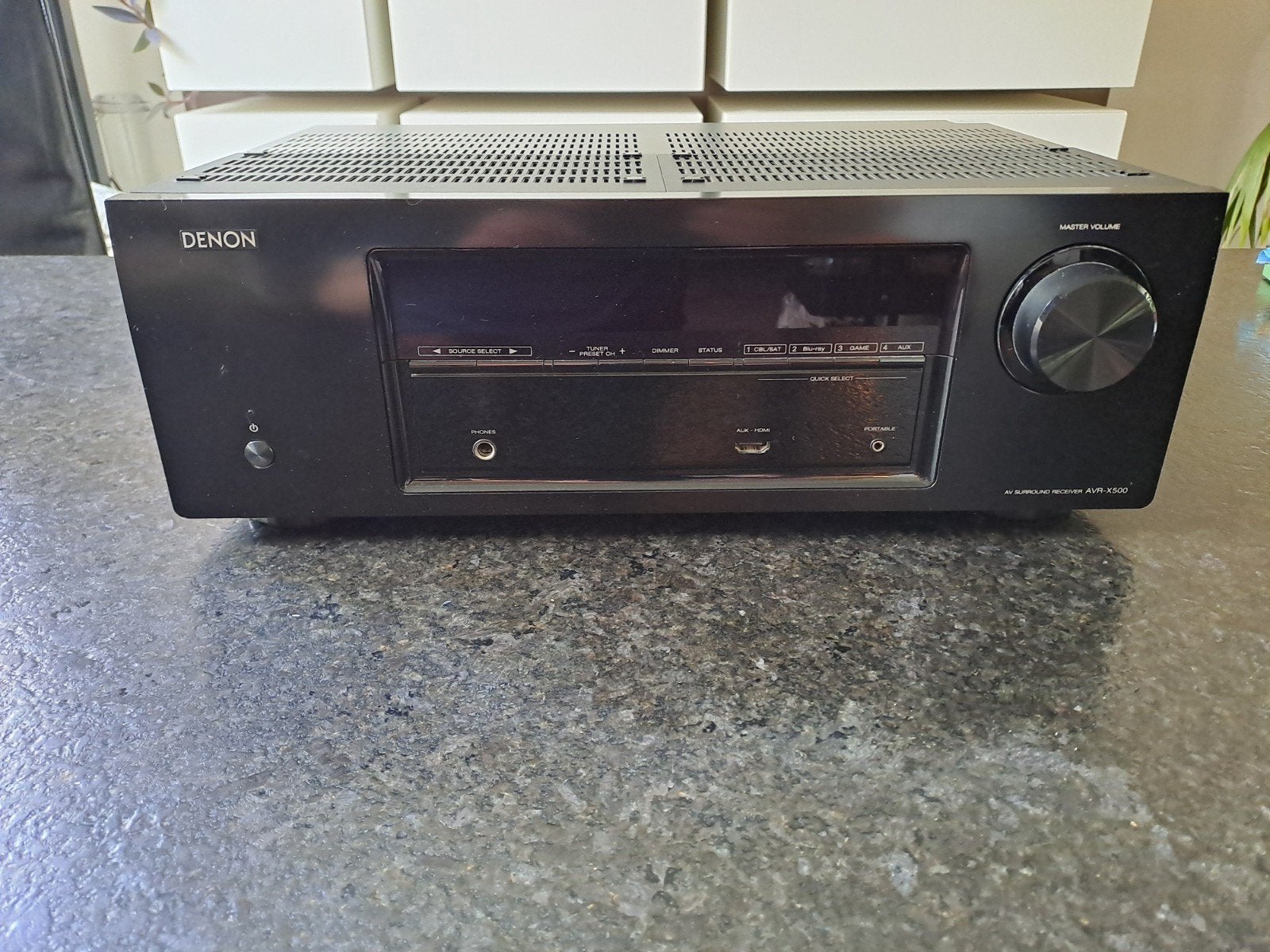 Denon AVR-X500 AV Surround Receiver, Ophalen