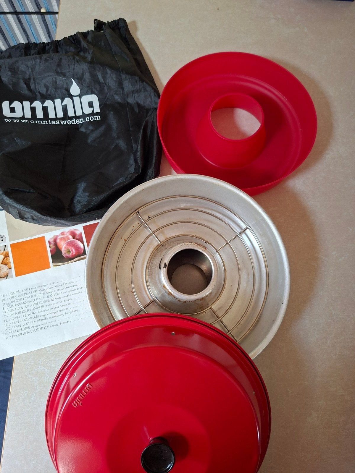 Omnia Camping Oven - Compacte en veelzijdige oven, Caravans en Kamperen, Ophalen, Zo goed als nieuw