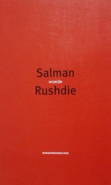 CPNB 2001 # Salmon Rusdie - Woede, Boeken, Ophalen of Verzenden, Zo goed als nieuw, Salmon Rusdie