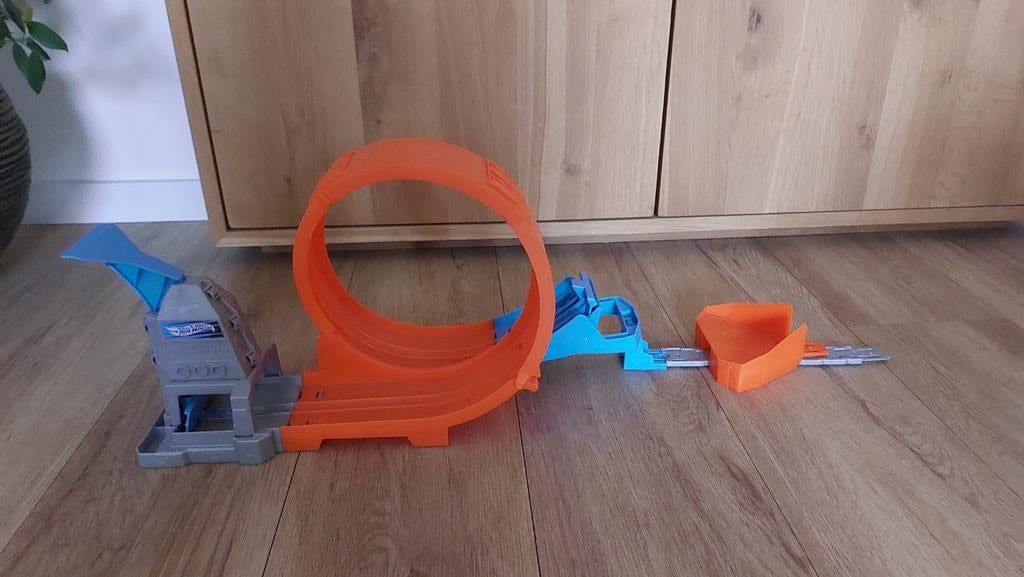 Hot Wheels racebaan met looping, Ophalen of Verzenden, Hot Wheels, Racebaan, Gebruikt
