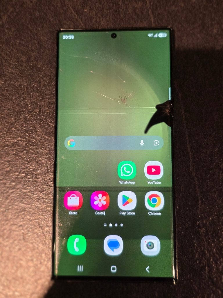 Samsung S23 Ultra met defect scherm, Ophalen, Gebruikt, Overige kleuren, Touchscreen