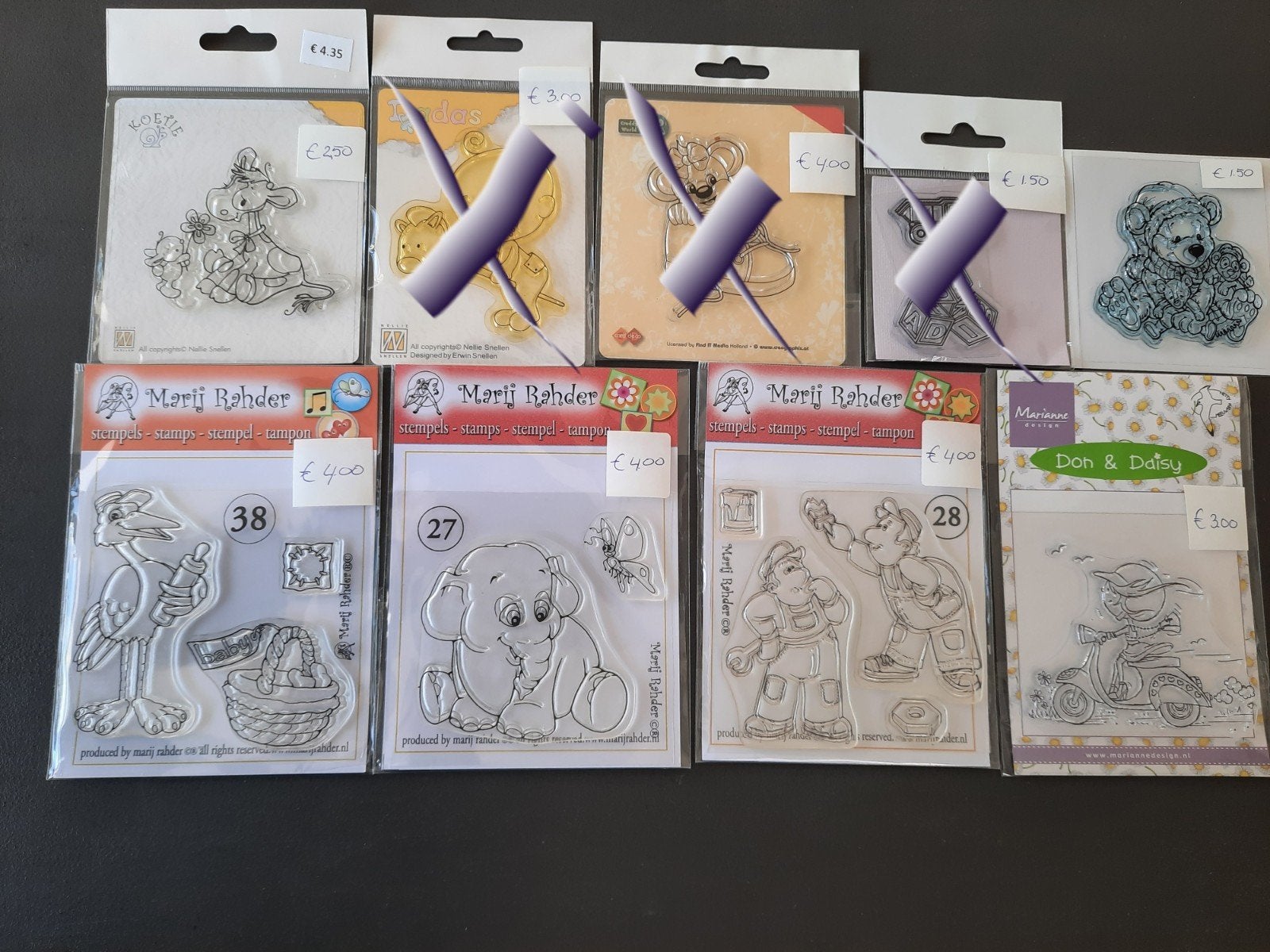 Nieuw: Diverse clear stamps., Ophalen of Verzenden, Nieuw, Clearstamp