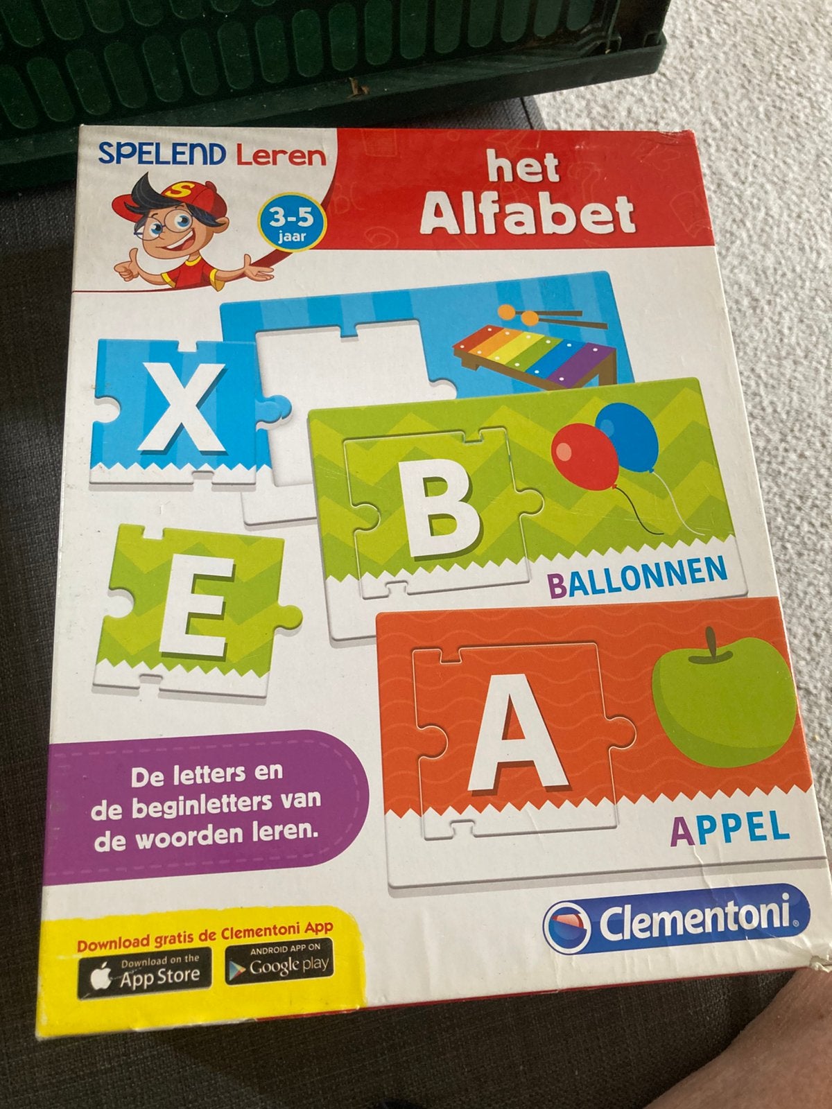 2 leer-spellen Alfabet leren, Ophalen of Verzenden, Zo goed als nieuw