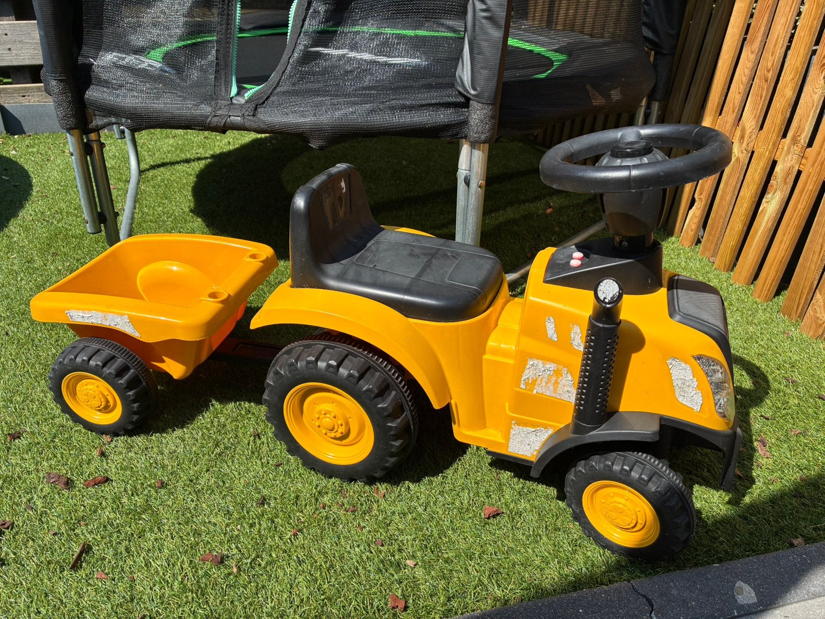 Loopauto / CAT trekker met kar, Ophalen, Gebruikt, Loopvoertuig
