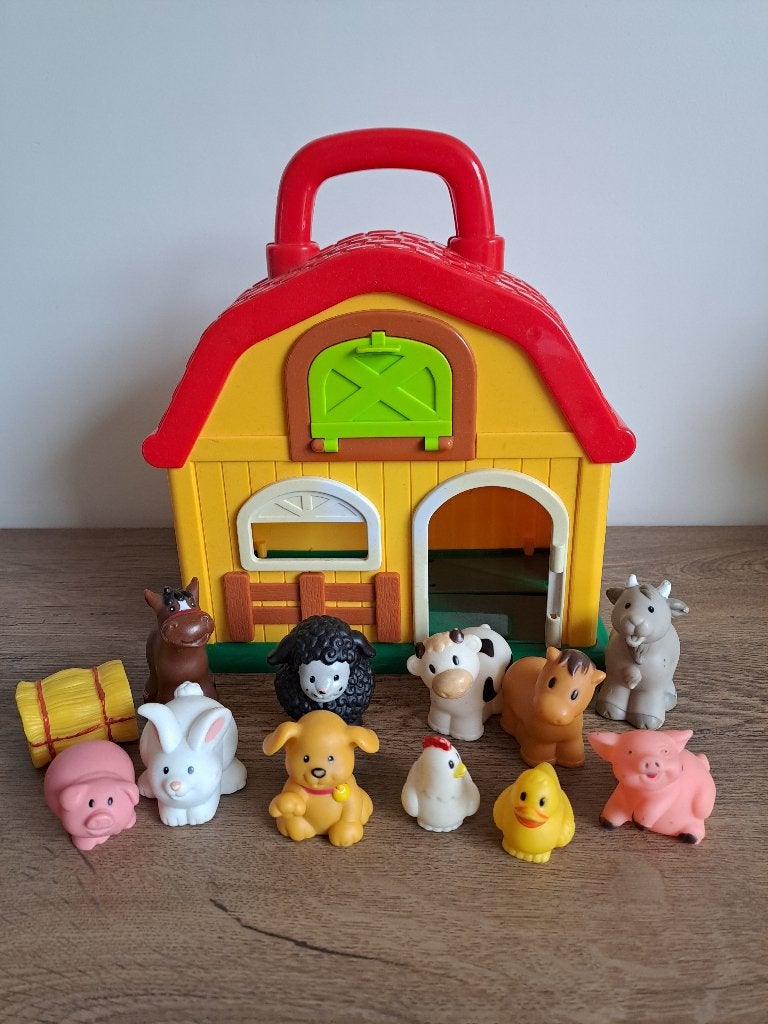 Speelgoed boerderij, Ophalen, Gebruikt