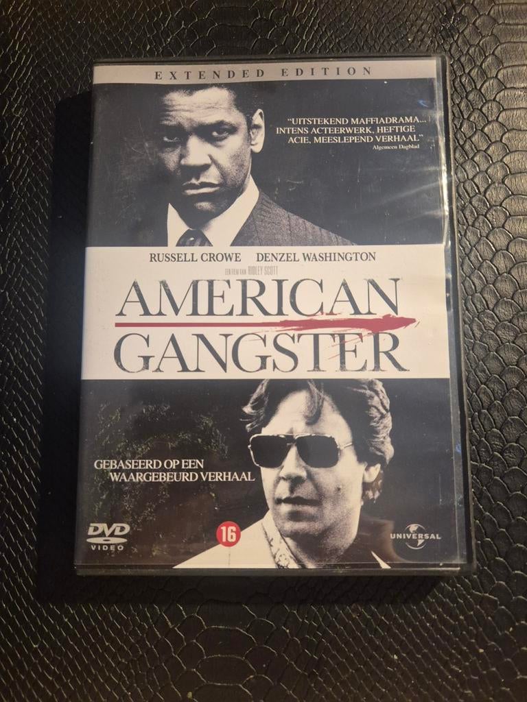American gangster, Vanaf 16 jaar, Ophalen of Verzenden, Zo goed als nieuw, Actiethriller