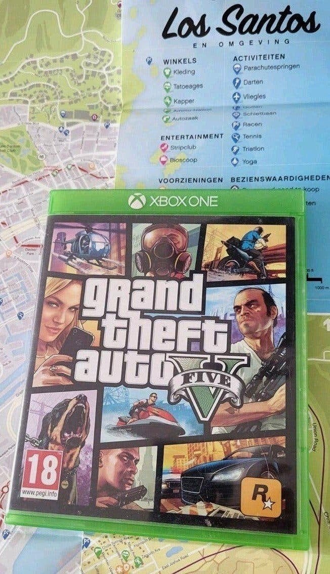 Grand Theft Auto V (GTA 5) - Xbox One, Spelcomputers en Games, Avontuur en Actie, Online, Vanaf 18 jaar, 1 speler