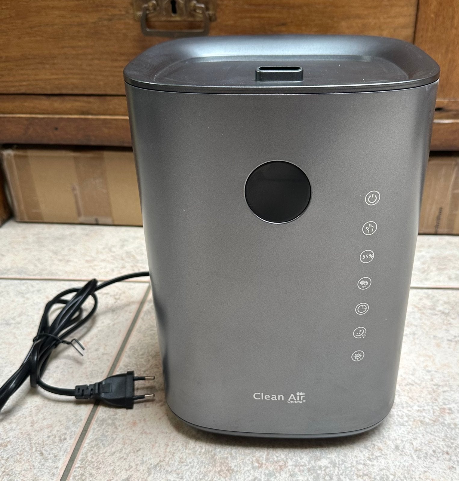 Clean air luchtbevochtiger optima CA 605 T smart., Ophalen of Verzenden, Zo goed als nieuw, Luchtbevochtiger