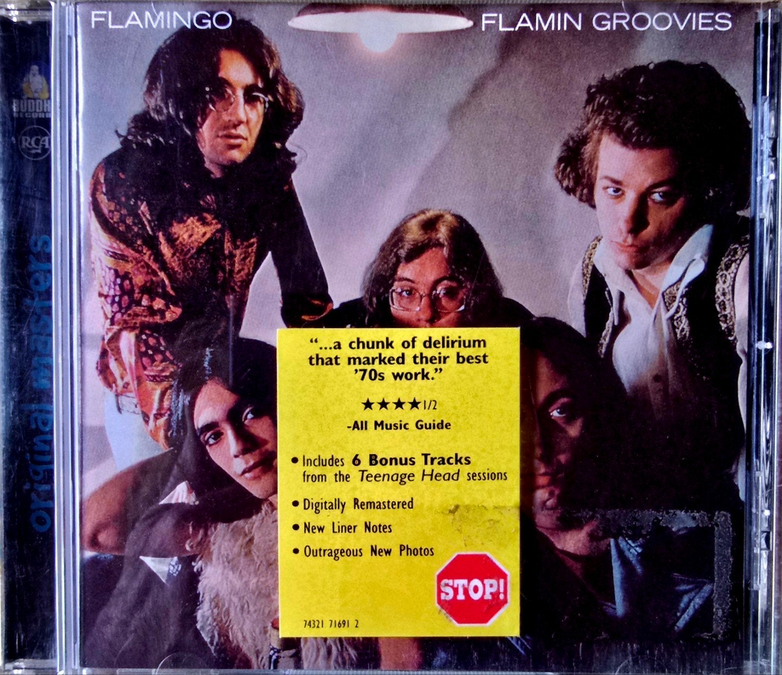 Flamin Groovies - Flamingo (1 CD, Remastered met bonus track, Ophalen of Verzenden, 1970 - 1979, Gebruikt