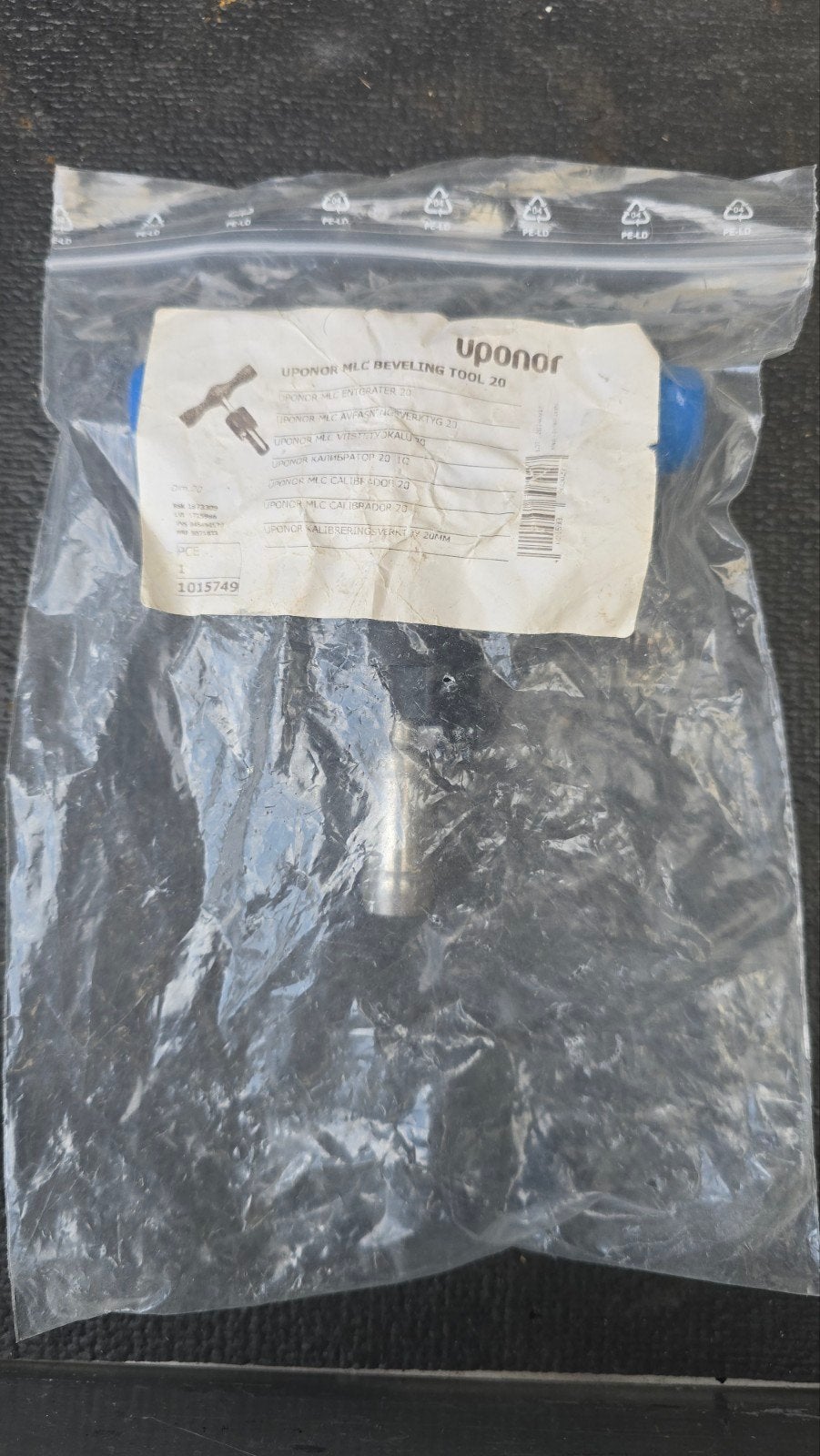 Uponor MLC Afschuiningsgereedschap 20, Ophalen of Verzenden, Nieuw, Overige typen, Overige merken