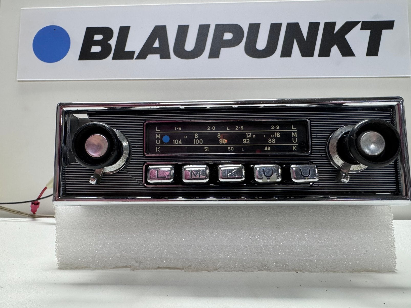 Blaupunkt Koblenz de Luxe oldtimer autoradio, Auto diversen, Autoradio's, Gebruikt, Ophalen of Verzenden