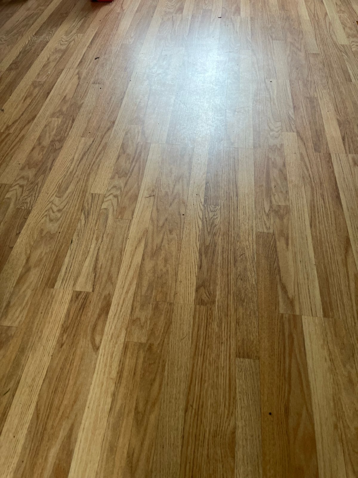 Laminaat van de Karwei (Beuken houtskleur), Huis en Inrichting, Ophalen, Gebruikt, Bruin, 10 tot 25 m²
