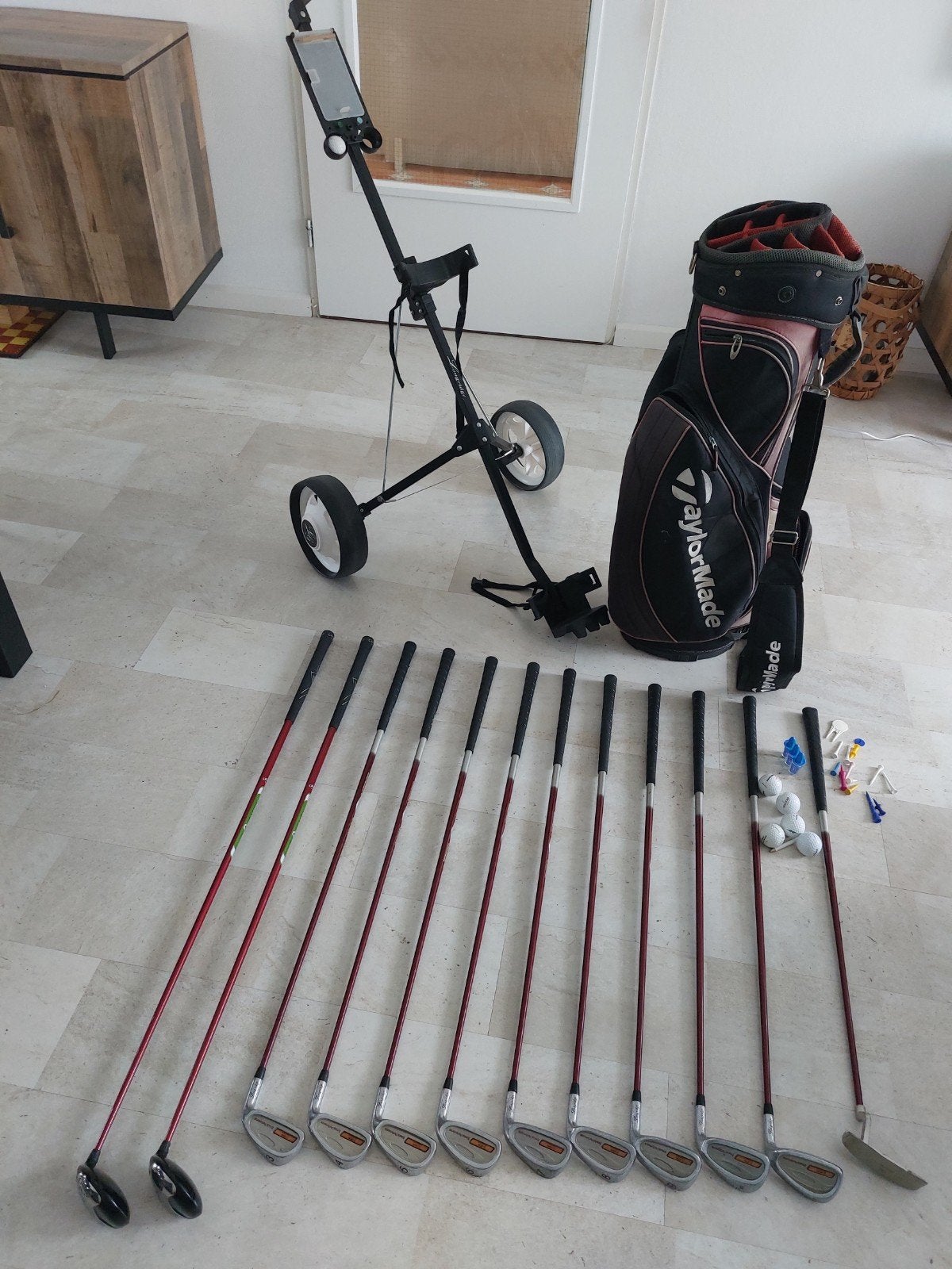 Complete golfset dames met oa Callaway Big Bertha, Sport en Fitness, Golf, Ophalen