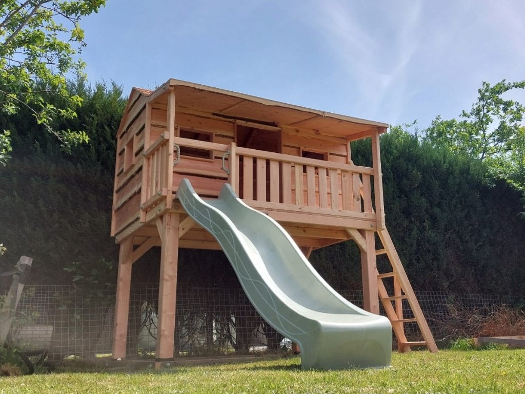 BOOMHUT LANDHUIS speeltoren speeltoestel speelhuis klimtoren, Kinderen en Baby's, Speelgoed | Buiten | Speeltoestellen, Ophalen