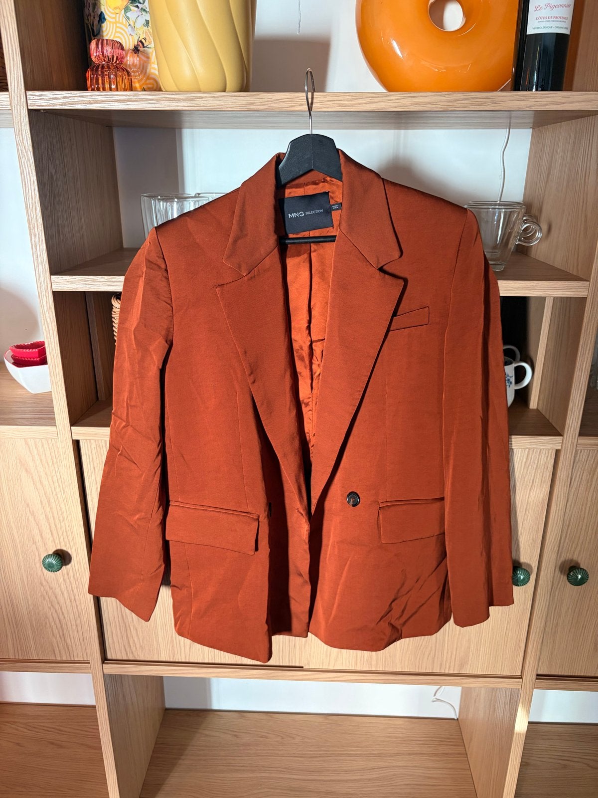 Mango Jasje Maat S, Kleding | Dames, Ophalen, Nieuw, Oranje, Jasje