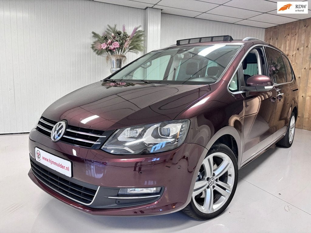Volkswagen Sharan 2.0 TSI Highline, vol opties, 7 persoons a, Auto's, Volkswagen, Bedrijf, Te koop, Sharan, ABS, Achteruitrijcamera