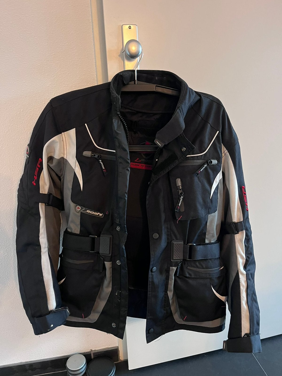 Leoshi motorjas maat 38, Ophalen, Tweedehands, Jas | textiel