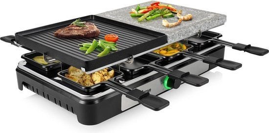 Tristar Gourmetset - RA-2747 - 1400W - Bakplaat 8 personen, Overige typen, Nieuw, Ophalen of Verzenden, Overige materialen
