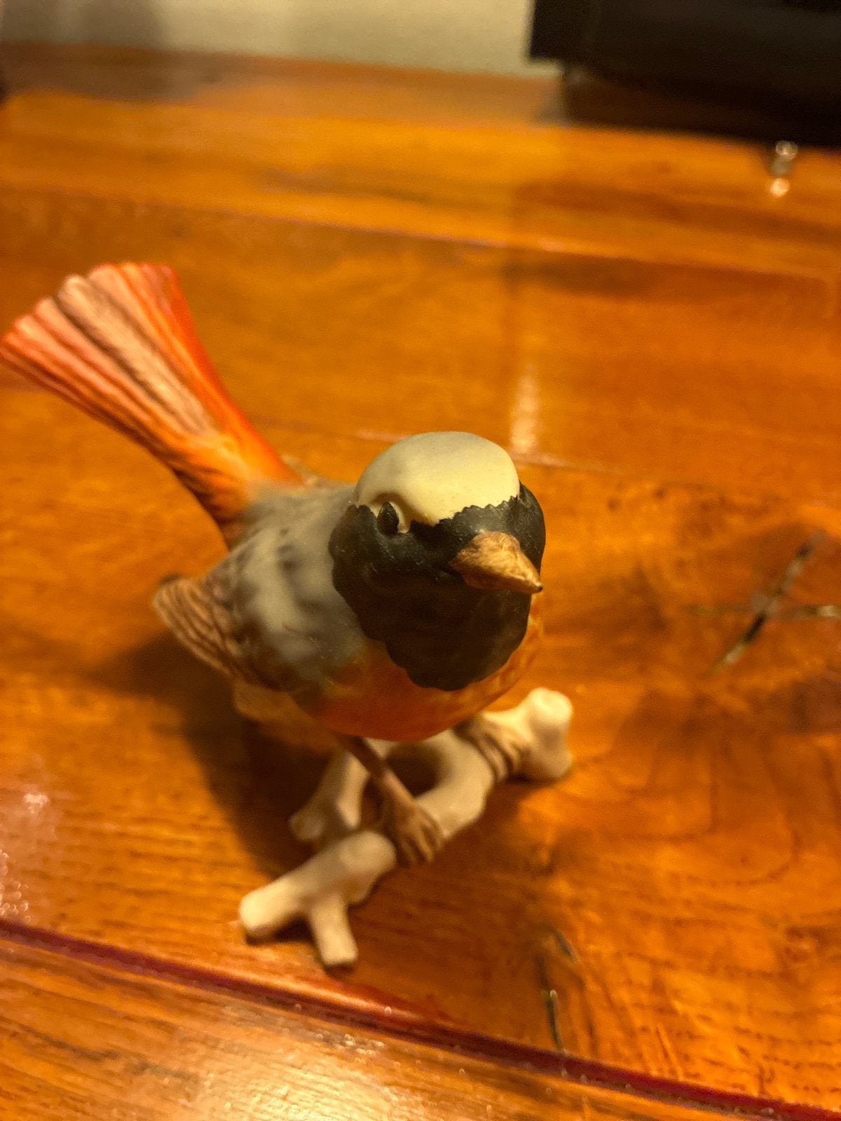 Goebel Vintage porseleinen vogelbeeldje - Roodstaartje, Verzamelen, Ophalen of Verzenden, Gebruikt, Vogel, Beeldje of Figuurtje