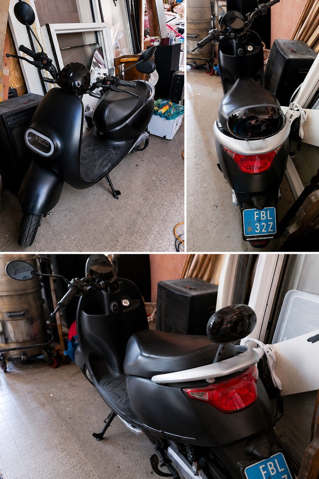 IVA S3-W elektrische scooter – 25 km/u – slechts 1.350 km, Fietsen en Brommers, Ophalen of Verzenden, Zo goed als nieuw, Elektrisch
