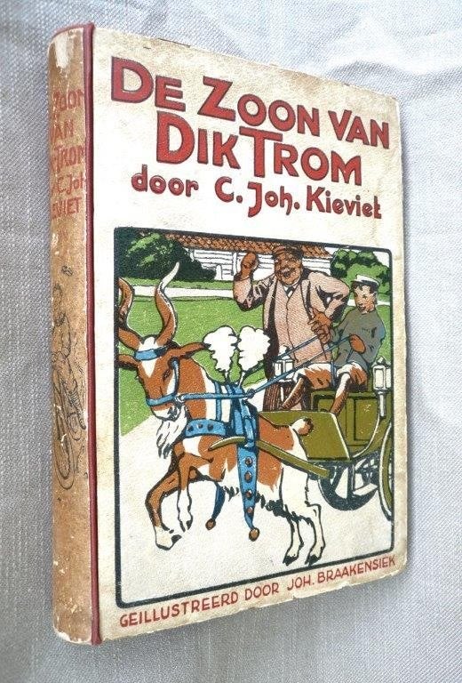 De zoon van Dik Trom oude spelling 1934 C. Joh. Kievit., Boeken, Ophalen of Verzenden, Gelezen, C. Joh. Kieviet, Fictie