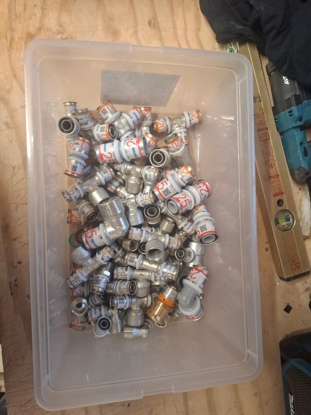 Diverse Uponor koppelingen 25, 20 en 16, Ophalen of Verzenden, Nieuw, Overige typen