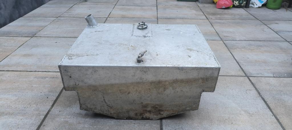 Gebruikte aluminium dieseltank voor boot, Ophalen, Gebruikt, Motor en Techniek