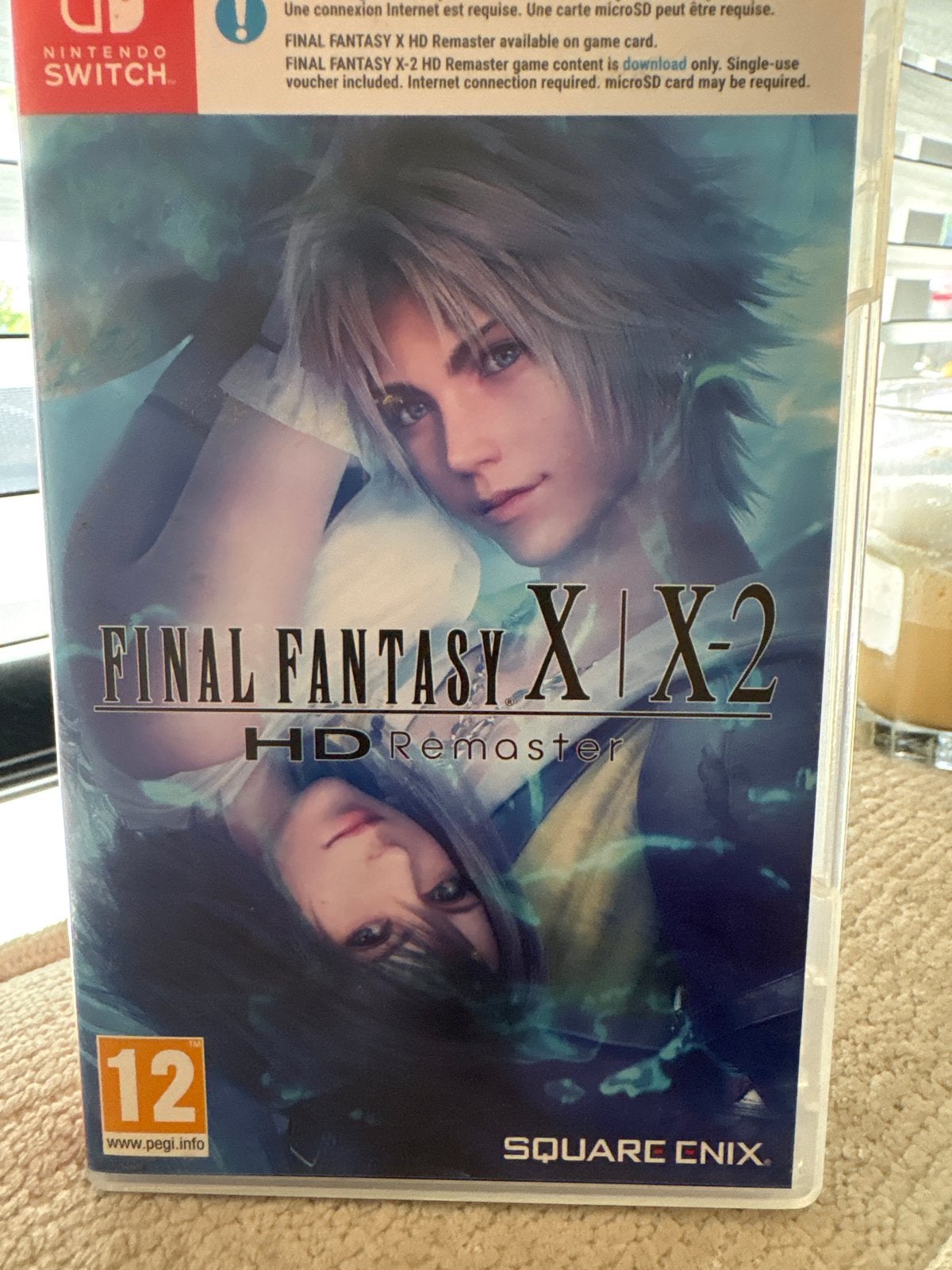 Final Fantasy X/X-2 HD Remaster Nintendo Switch, Ophalen, 1 speler, Zo goed als nieuw, Role Playing Game (Rpg)