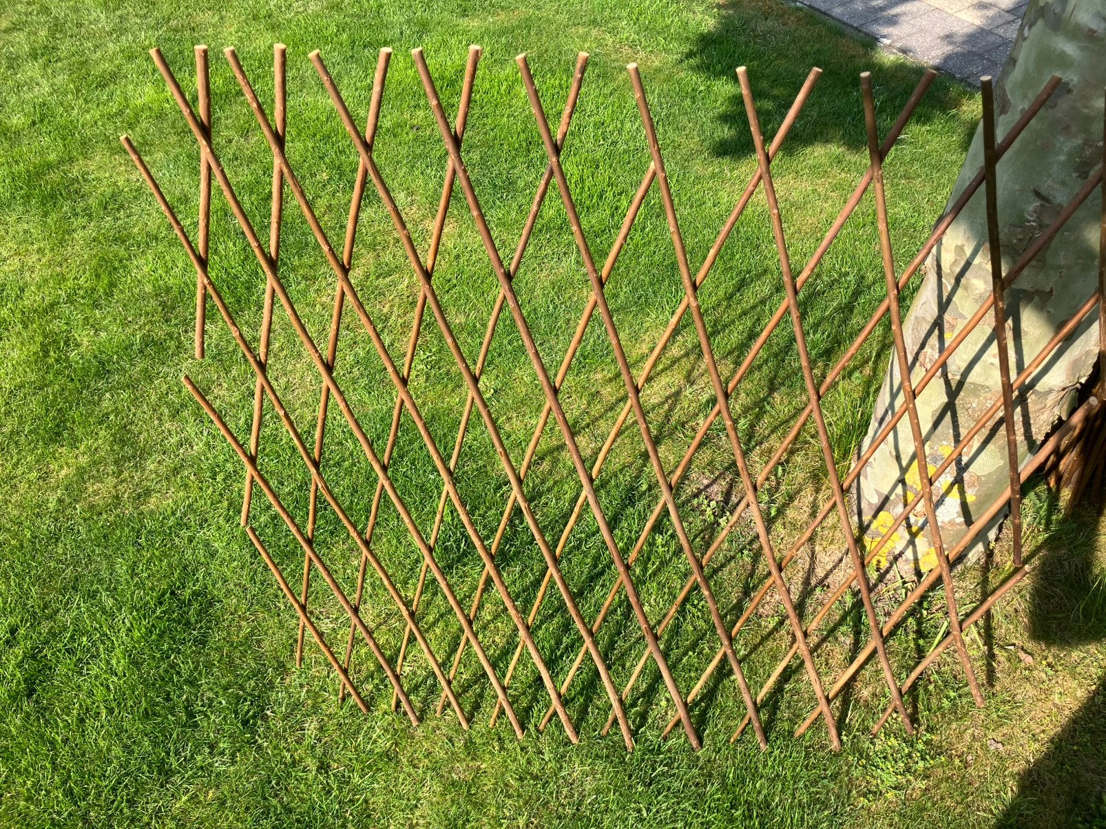 Rek wilgentakken (bijv. voor klimplanten) 4x, Tuin en Terras, Ophalen, Zo goed als nieuw, IJzer, Tuinhek