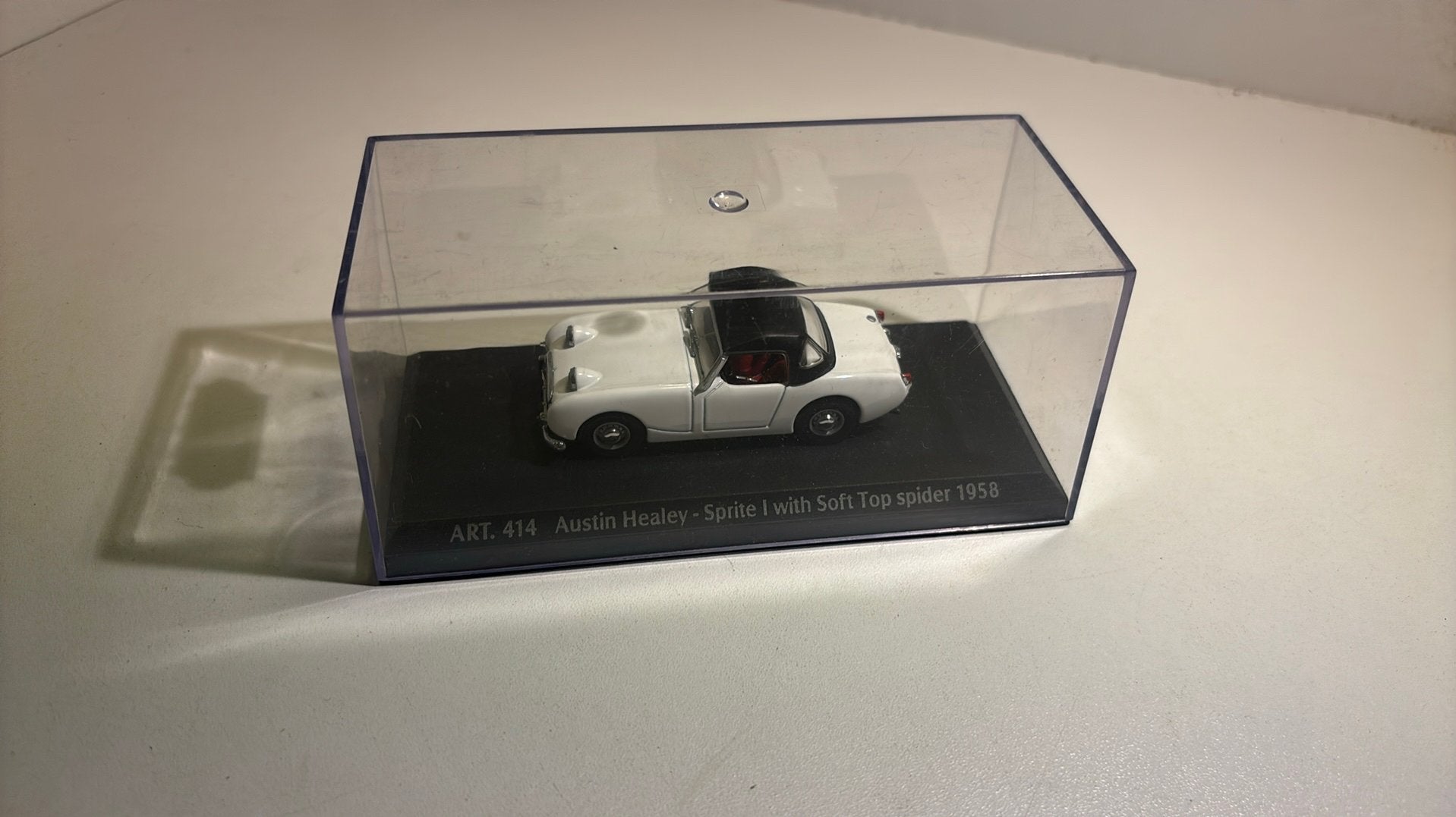 Austin healey sprite with soft top spider 1958 detialcars, Overige merken, Auto, Ophalen of Verzenden, A