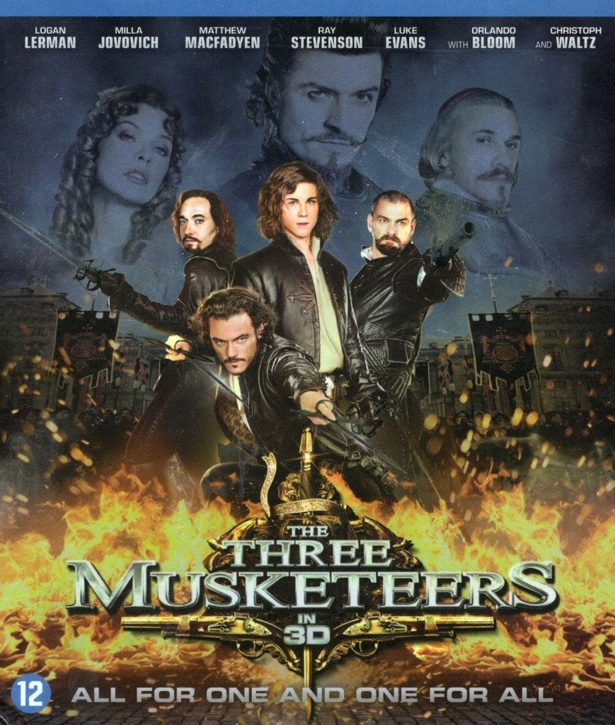 The Three Musketeers Blu-ray + Dvd 8715664094211, Ophalen of Verzenden, Zo goed als nieuw, Avontuur