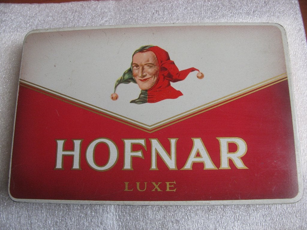 Oud Sigarenblik - Hofnar Luxe 10 Sigaren 532 / Valkenswaard, Verzamelen, Verzenden, Gebruikt, Verpakking
