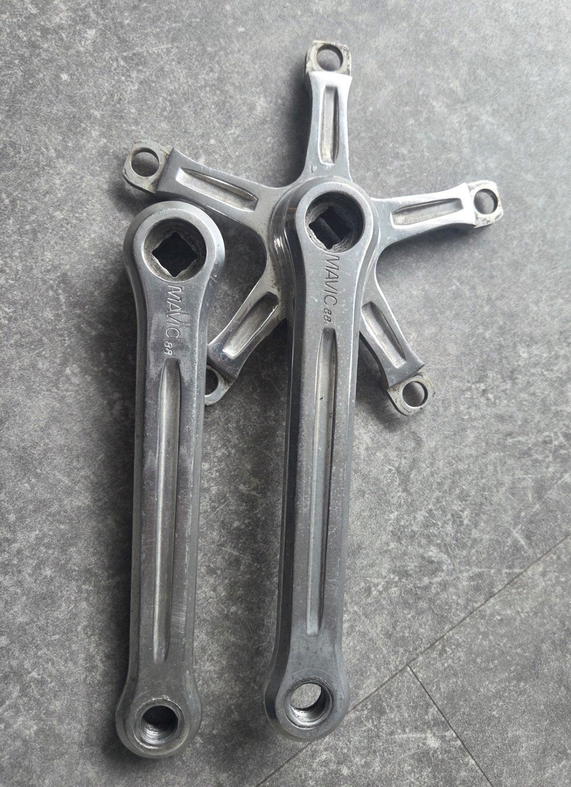 Mavic team 88 crankset, Fietsen en Brommers, Fietsonderdelen, Ophalen of Verzenden, Racefiets