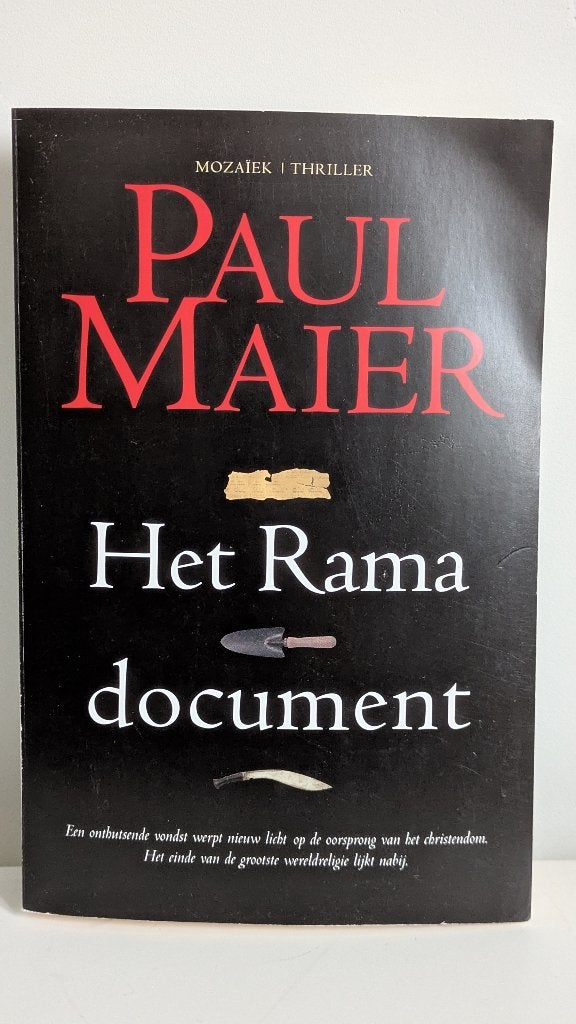 Paul Maier: Het Rama document, Ophalen, Zo goed als nieuw, Nederland, Paul Maier