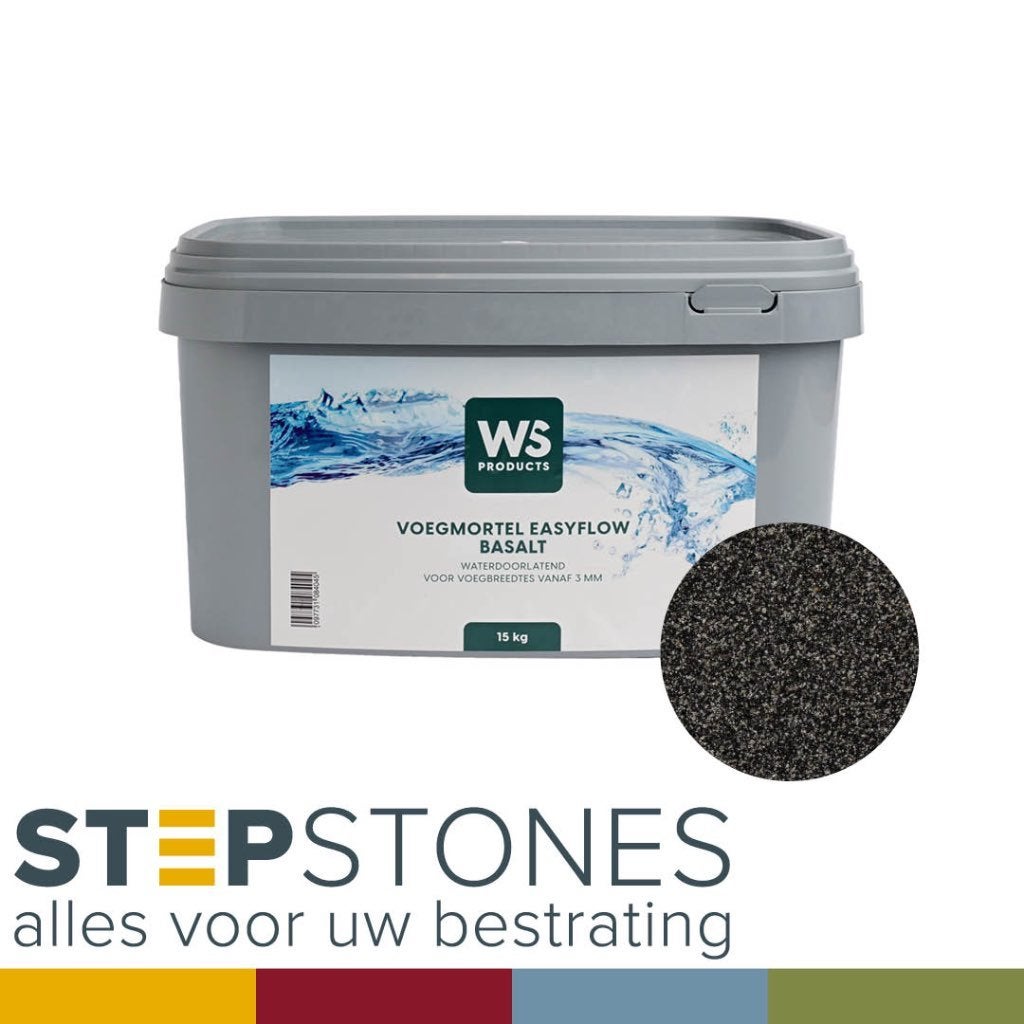 WS Easy Flow Voegmortel Basalt - €3,75 p/m2, Ophalen, Overige materialen, Nieuw, 10 m² of meer