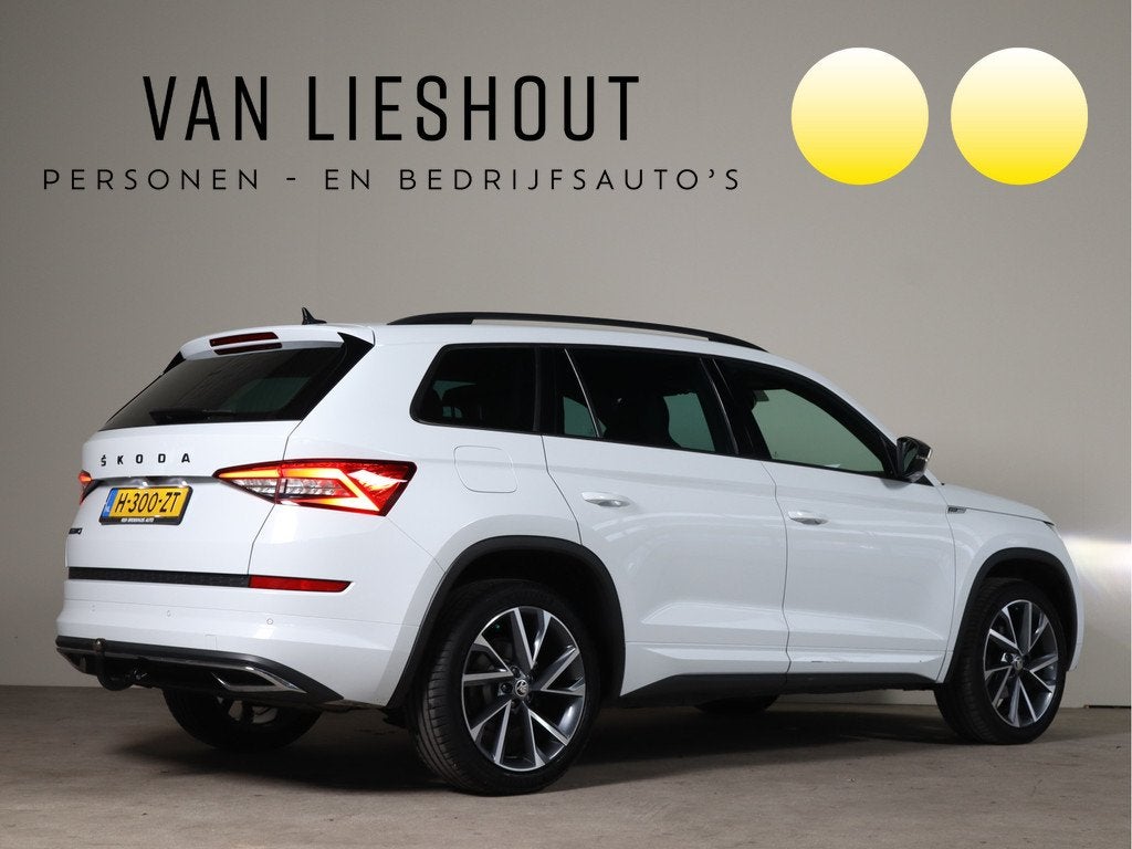 Skoda Kodiaq 1.5 TSI Sportline Business NL-Auto! Elek.Stoele, Auto's, Euro 6, 4 cilinders, 150 pk, 1481 kg