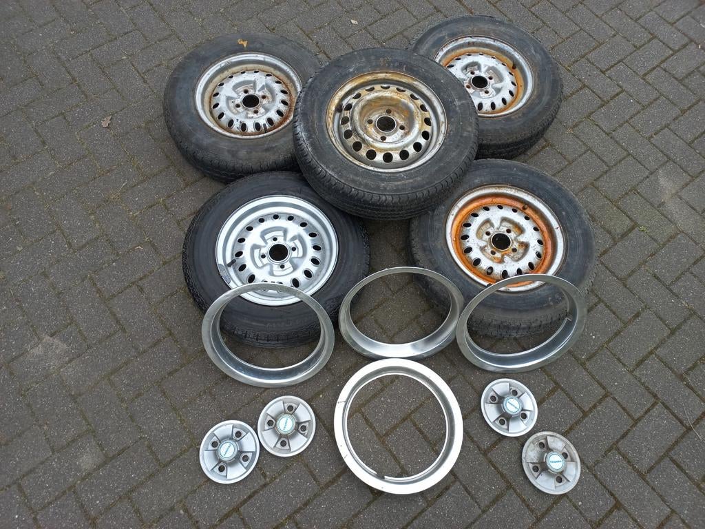 Triumph Spitfire Herald GT6 Vitesse stalen velgen, Auto-onderdelen, Ophalen, Triumph