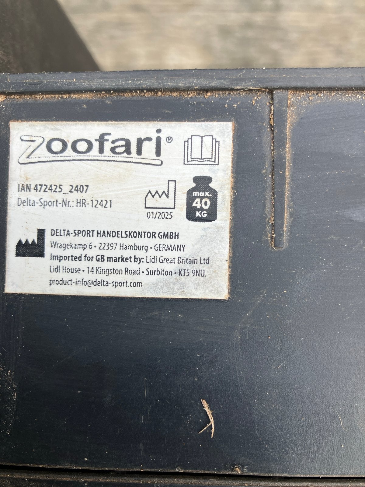 Oploop plank hond 40 kgr draagkracht, Ophalen of Verzenden, Zo goed als nieuw
