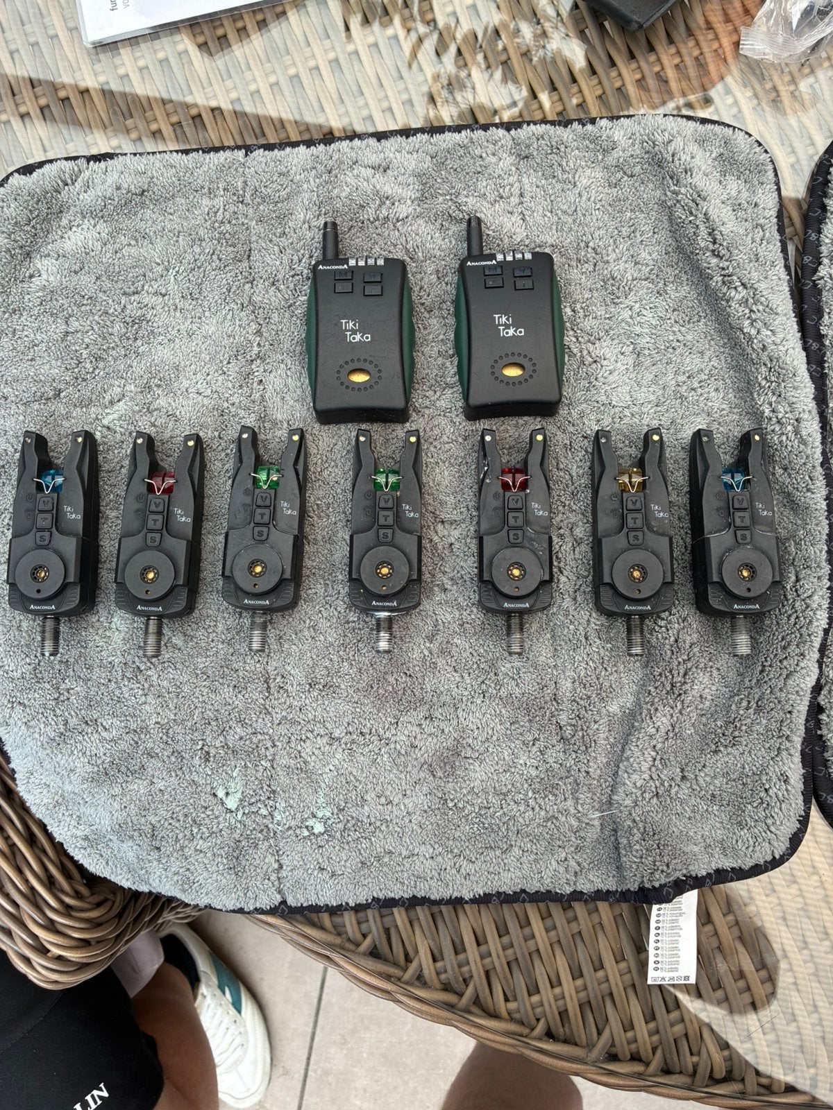 Pieper setje fox solar nash avid jag esp shimano korda bb, Ophalen of Verzenden, Zo goed als nieuw